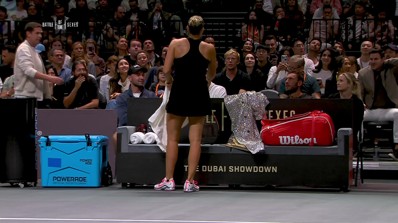 包含日本网球队翻盘西班牙网球队，克耶高斯高光表现的词条